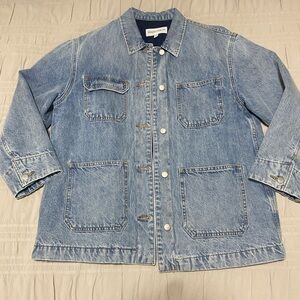 Denim Forum chore jacket.